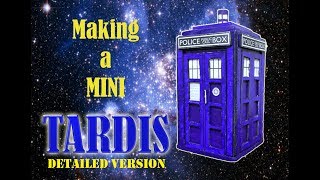 DIY  Making a Miniature Tardis from Dr Who [upl. by Amian]