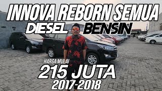 SPECIAL INNOVA G REBORN MURAH DIESEL DAN BENSIN [upl. by Ynaffit]