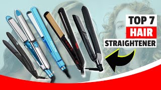 Best Hair Straightener To Buy In 2024 Review  Top 7 Flat Irons for Perfect Hair [upl. by Alo]