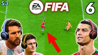 Ronaldo Vs Messi amp Maguire in FIFA [upl. by Hayidan313]