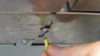 Door contact switch adjustment Convotherm maxx combi oven  Technical Service [upl. by Alguire796]