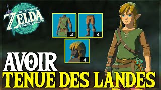 Comment Débloquer la TENUE DES LANDES dans Zelda Tears of The Kingdom  TUTO ZELDA TOTK [upl. by Anileba]