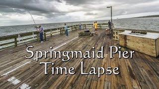 Springmaid Pier Time Lapse [upl. by Giralda205]