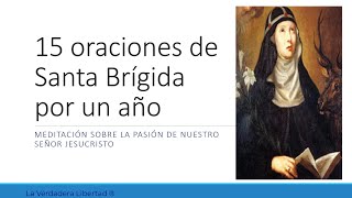 Las 15 oraciones de Santa Brígida por un año [upl. by Anissa]