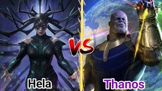 Hela vs Thanos  In Hindi [upl. by Rentsch683]