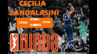 Cecilia Zandalasini Highlights  13 PTS 3 STLS 56 FGM in 23 minutes  16062018 [upl. by Fionna340]