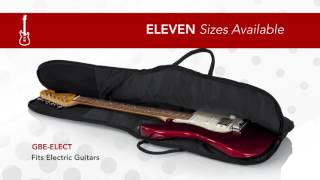 GBE Series Lightweight Guitar Gig Bags from Gator Cases [upl. by Lind]