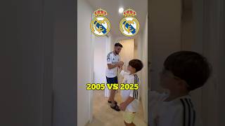 Real Madrid 2005 vs Real Madrid 2025 Comparando Plantillas realmadridfans viniciusjr ronaldo [upl. by Eerrehc563]