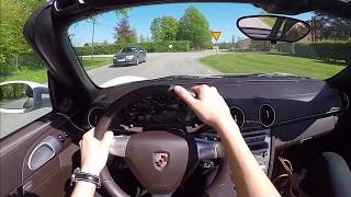 20042012 Porsche Boxster 987 60 FPS POV test drive acceleration [upl. by Yasui585]