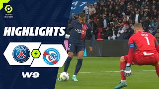 PARIS SAINTGERMAIN  RC STRASBOURG ALSACE 3  0  Highlights  PSG  RCSA  20232024 [upl. by Gunner]