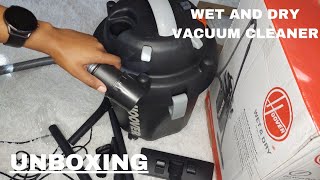 BLACK amp DECKER WDBD15 15 Ltr1400W16 KPa Wet amp Dry Vacuum Cleaner with HEPA Filter Unboxing amp Setup [upl. by Einnal]