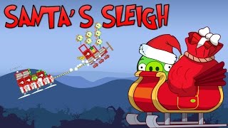 SANTAS SLEIGH  Bad Piggies Inventions [upl. by Annissa]