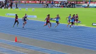 100m U17 Men Final 2024 Australian Championships Adelaide 19 April 2024 [upl. by Ydnat]