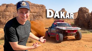 I flew to the DAKAR RALLY in Saudi Arabia [upl. by Sina247]