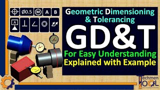 What is GDampT  GDampT symbols Explained with Example  for Beginners Understanding  Subscribe Us [upl. by Anytsyrk]