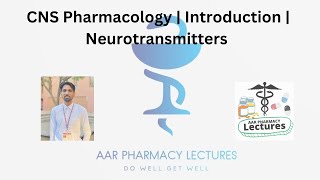 CNS Pharmacology  Introduction  Neurotransmitters  Excitatory amp Inhibitory neurotransmitters [upl. by Sairahcaz507]