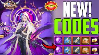 ✔️NEW UPDATE ✔️NEW MOBILE LEGENDS ADVENTURE CD KEY CODES 2024 ML ADVENTURE CODES  MLA CD KEY [upl. by Montford]