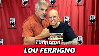 Lou Ferrigno au Comiccon 2024 [upl. by Ateuqahs]