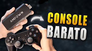 Esse Game Stick é o melhor Console BARATO do ANO Review completo do GD20 da Ampown [upl. by Helenka]