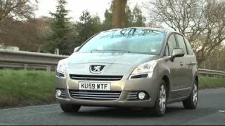 Fifth Gear Web TV  Peugeot 5008 Road Test [upl. by Scottie]