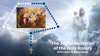 Virtual Rosary The Joyful Mysteries Mondays amp Saturdays [upl. by Laurice]