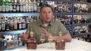 Patron 5 Year amp Regular Extra Anejo Tequilas Reviewed [upl. by Enyaj415]