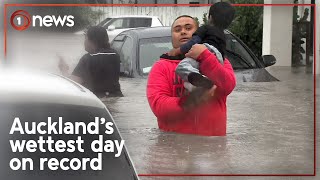 Unprecedented floods devastate Auckland  1News Breaking [upl. by Enyalaj573]