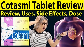 Telmisartan and hydrochlorothiazide tablets ip 40 mg  125 mg  Review Cotasmi tablet uses in urdu [upl. by Eehc]