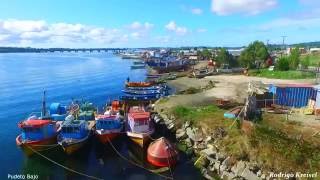 Coast of Ancud Chiloé Island Drone Phantom 3 [upl. by Jecon857]