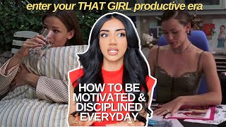 how to EXIT YOUR LAZY GIRL ERA  productivity hacks discipline secrets amp mindset LEVEL UP [upl. by Enner323]