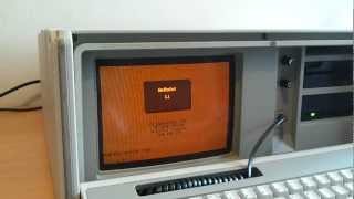 IBM 5155 running PCDOS 330 and some old programs [upl. by Candra]