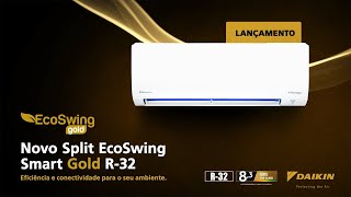 Novo Split Daikin EcoSwing Smart Gold R32 [upl. by Stillmann36]