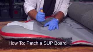 How To Patch an Inflatable SUP Board [upl. by Zena]