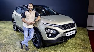 Tata Harrier Kaziranga Edition  Detailed Walkaround [upl. by Enelrak]