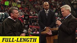 FULLLENGTH MOMENT  Raw  The Trial of Eric Bischoff [upl. by Teeniv]