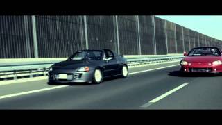 Honda CRX Del Sol Kielce Turbo vs Kompresor trailer [upl. by Lezned]