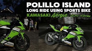 POLILLO ISLAND RIDE KAWASAKI NINJA ZX4RR  SUPERLEIK MOTOVLOG [upl. by Eciralc]