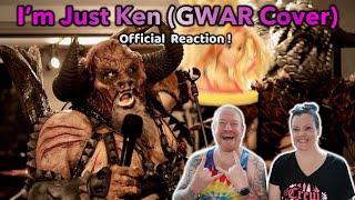 GWAR cover quotIm Just Kenquot  Official Reaction from Barbie The Album by Ryan Gosling [upl. by Orling769]