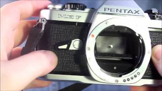 Pentax ME F Operating [upl. by Eihpos]