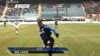 FC Internazionale  Top 10 Gol di Baggio [upl. by Kalmick]