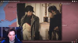 Historian Reacts  Napoleons Retreat From Moscow 1812 by Epic History TV [upl. by Nallid924]