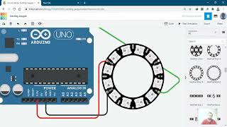 How to connect Neopixel ws2812 LED Strip or LED Ring 12bit with Arduino Tutorial [upl. by Conners722]