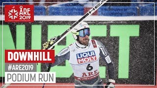 Kjetil Jansrud  Gold Medal  Mens Downhill  Are  FIS World Alpine Ski Championships [upl. by Elleirua]