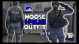 EASIEST WAY TO GET NOOSEPOLICE OUTFIT GTA ONLINE 2024 NO TRANSFER EASY [upl. by Leona]