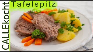 Rindfleisch kochen Rezept für Rind in Meerrettichsoße [upl. by Nekial150]