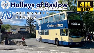 Hulleys Of Baslow Peak Link 272 Castleton to Sheffield via Bradwell amp Hunters Bar ADL Enviro400 [upl. by Newel948]