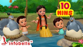 নোটন নোটন  Noton Noton Paira Guli Jhoton Bedheche  Bengali Rhymes for Children  Infobells [upl. by Kassandra911]