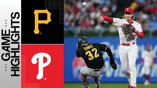 Pirates vs Phillies Highlights 92623  MLB Highlights [upl. by Unhsiv341]