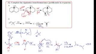 Problema 32 Reacciones de alquenos [upl. by Weinhardt830]