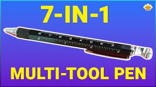 7in1 MultiTool Pen Review 🖊️ [upl. by Stedman]